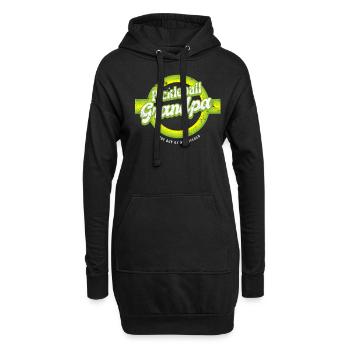 Retro Pickleball Grandpa Stay Out Of My Kitchen Shirt - Hoodie Dress - black - Front