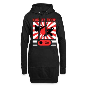 Karate Black Belt Gi Uniform - Hoodie-Kleid - Schwarz - Vorne