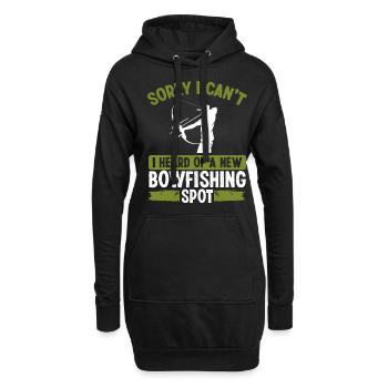 Bowfishing Spot Bow Hunter Archer Bowfisher - Hoodie-Kleid - Schwarz - Vorne
