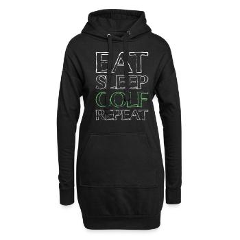 Manger Sleep Golf - Sweat-shirt à capuche long Femme - noir - Devant