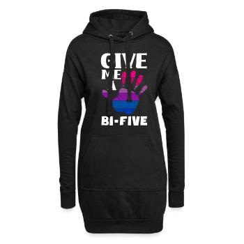 Bisexuel LGBTQ+ Bi LGBTQ - Sweat-shirt à capuche long Femme - noir - Devant