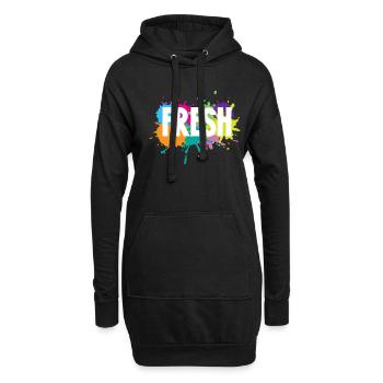 Hip Hop Rap Music Rapper Hiphop Gift - Sweat-shirt à capuche long Femme - noir - Devant