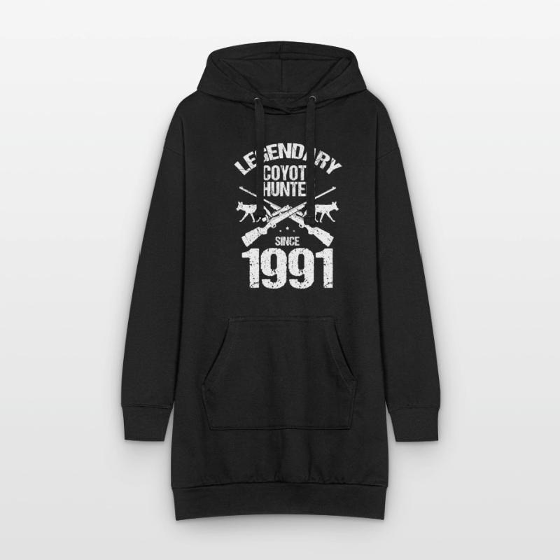 Conception de coyote pour les réacteurs de coyote Sweat-shirt à capuche long Femme
