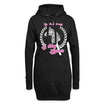 Hobby Horse Rider Hobbyhorse - Sweat-shirt à capuche long Femme - noir - Devant
