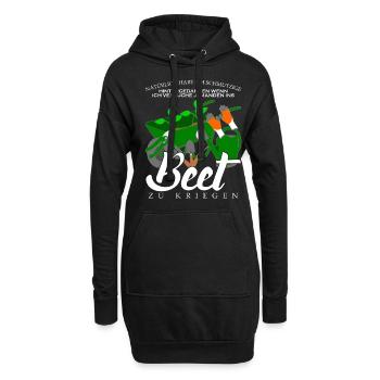 Garten Galabauer Galabau Gärtner - Hoodie-Kleid - Schwarz - Vorne