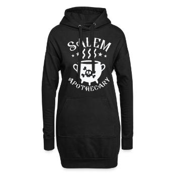 Pharmacie pour pharmacien - Sweat-shirt à capuche long Femme - noir - Devant