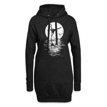 Pole Dance Dancer, Pole Dance, Pole Dancing - Sweat-shirt à capuche long Femme - noir - Devant