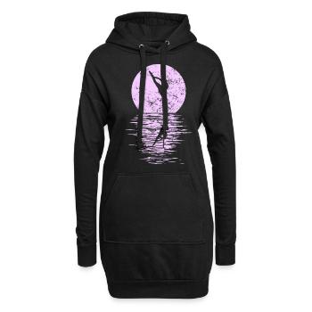 Pole Dance Dancer, Pole Dance, Pole Dancing - Sweat-shirt à capuche long Femme - noir - Devant