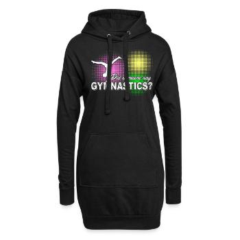Gymnastics - Hoodie-Kleid - Schwarz - Vorne