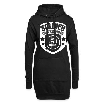 Krav Maga Apparel Israeli Self - Hoodie-Kleid - Schwarz - Vorne