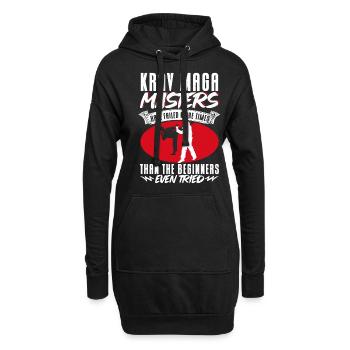 Krav Maga Apparel Israélien Self - Sweat-shirt à capuche long Femme - noir - Devant