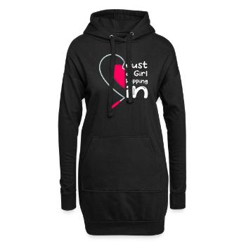 Fitness Roping - Corde à sauter pour femme - Sweat-shirt à capuche long Femme - noir - Devant