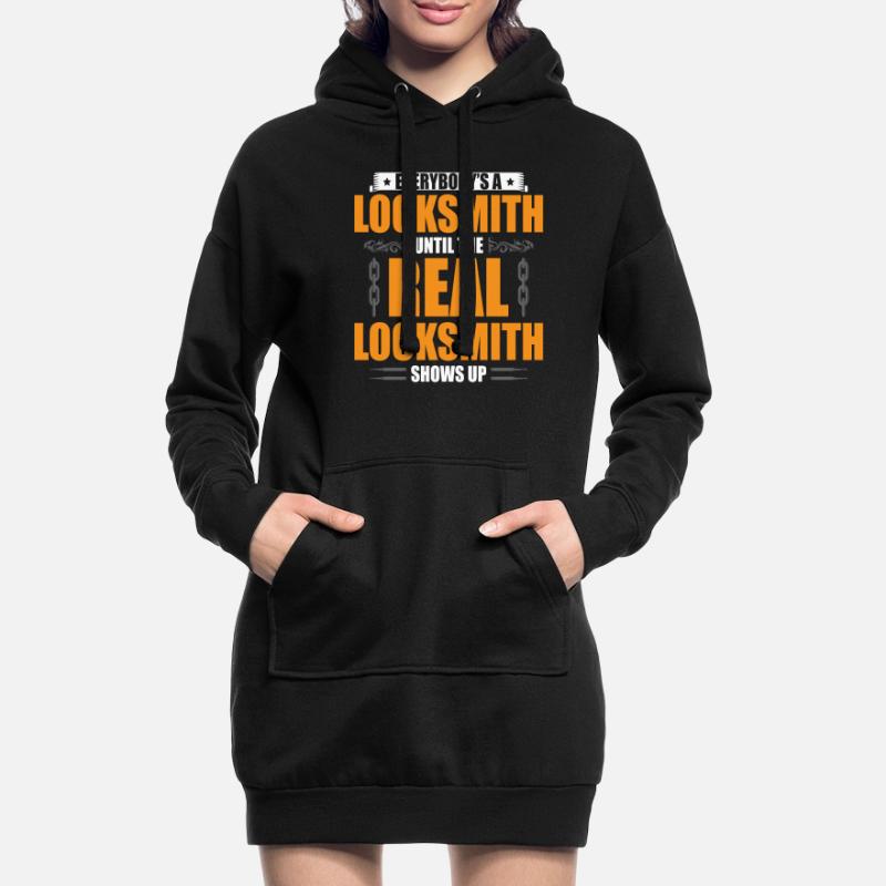 Lock Whisperer Locksmith Locksmithing Lock Picker Hoodie-Kleid