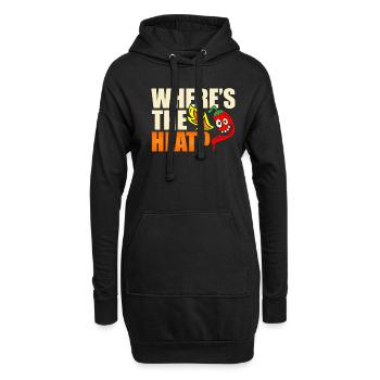 Où est le goût épicé de Chipotle Squad? - Sweat-shirt à capuche long Femme - noir - Devant