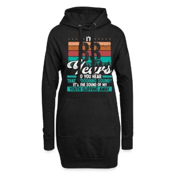 83 Year Old Funny Getting Old Humor Birthday Idea - Hoodie Dress - black - Front
