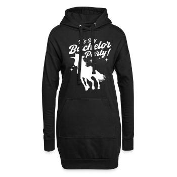 C’est My Bachelor Party - Sweat-shirt à capuche long Femme - noir - Devant