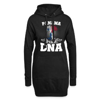 Le Panama est mon ADN Drapeau panaméen Arbre de vie - Sweat-shirt à capuche long Femme - noir - Devant