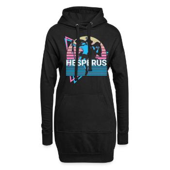 Hesperus Griechischer Gott Antike griechische Myth - Hoodie-Kleid - Schwarz - Vorne
