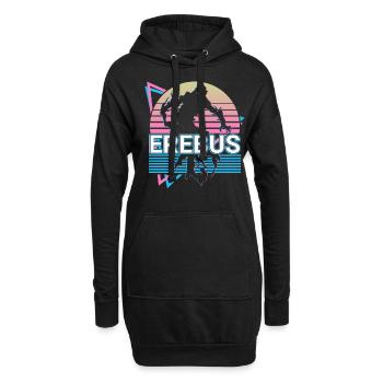 Erebus Griechischer Gott Antike griechische Mythol - Hoodie-Kleid - Schwarz - Vorne