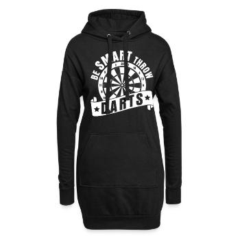 Darts Darts Player Darts Darts - Hoodie Dress - black - Front