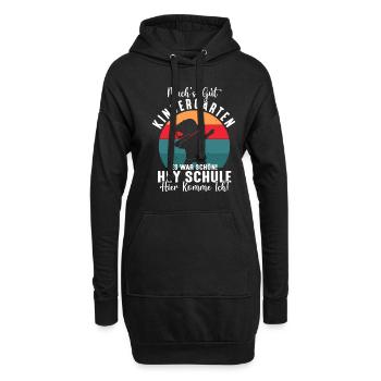 Machs gut Kindergarten Schule Ich Komme Dabbing - Hoodie-Kleid - Schwarz - Vorne
