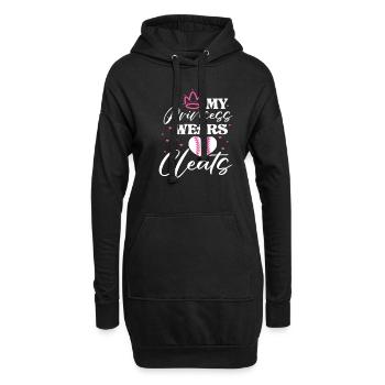 Joueur de softball Baseball Sport Pitcher Cadeau - Sweat-shirt à capuche long Femme - noir - Devant