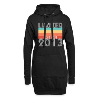 Limited Edition Retro 2013 - Hoodie-Kleid - Schwarz - Vorne