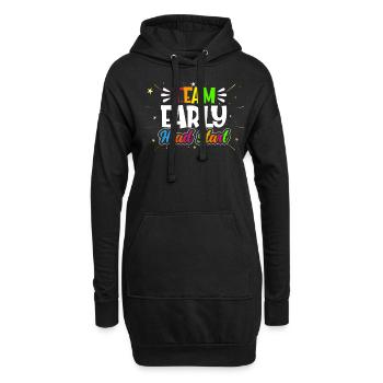 Début d’équipe Head Start - Sweat-shirt à capuche long Femme - noir - Devant