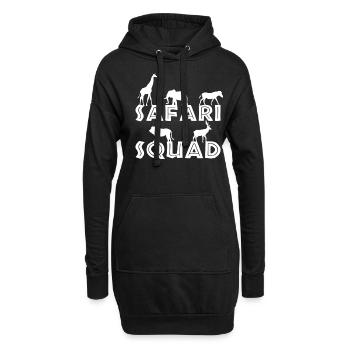 Safari Groupe d’équipe Safari - Sweat-shirt à capuche long Femme - noir - Devant