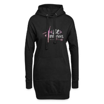 Ballett - Hoodie-Kleid - Schwarz - Vorne