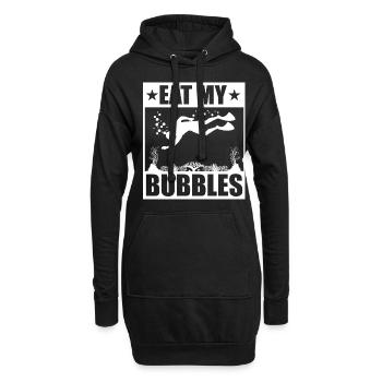 Cadeau de plongée de plongeur, cadeau de vacances en Égypte - Sweat-shirt à capuche long Femme - noir - Devant