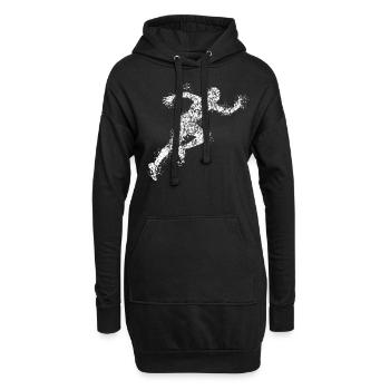 Course à pied Course à pied Running Drops Runner - Sweat-shirt à capuche long Femme - noir - Devant