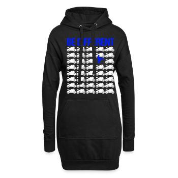 Enduro Moto Supermotard Moto Moto Motocross - Sweat-shirt à capuche long Femme - noir - Devant