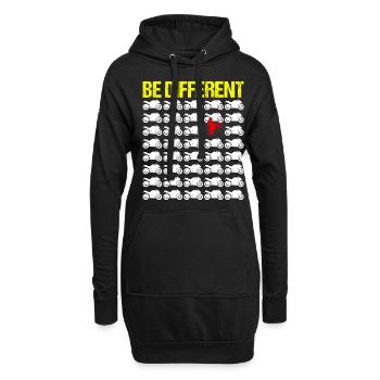 Enduro Moto Supermotard Moto Moto Motocross - Sweat-shirt à capuche long Femme - noir - Devant