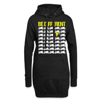 Enduro Moto Supermotard Moto Moto Motocross - Sweat-shirt à capuche long Femme - noir - Devant