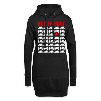 Enduro Moto Supermotard Moto Moto Motocross - Sweat-shirt à capuche long Femme - noir - Devant