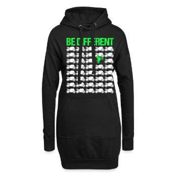 Enduro Moto Supermotard Moto Moto Motocross - Sweat-shirt à capuche long Femme - noir - Devant