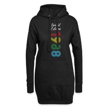Édition limitée 1988 - Sweat-shirt à capuche long Femme - noir - Devant