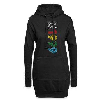 Limited Edition 1999 - Hoodie-Kleid - Schwarz - Vorne