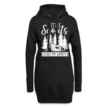 Girl Scout Leader Little Scouts stole my Sanity - Hoodie-Kleid - Schwarz - Vorne