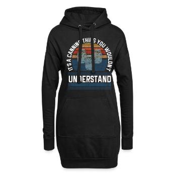 Homesteader Canning Thing Food Perservation - Hoodie-Kleid - Schwarz - Vorne