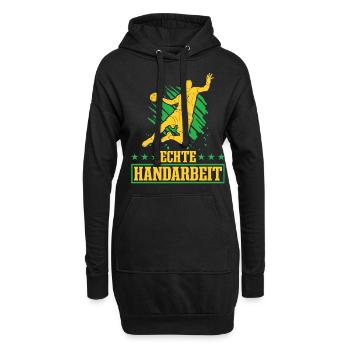 Handball Team, Club, Trainer, Coach, Spieler - Hoodie-Kleid - Schwarz - Vorne