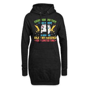 Conception de jeux pour les joueurs - Sweat-shirt à capuche long Femme - noir - Devant