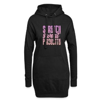 Ballet Ballerine Ballet Danseuse Danse Cadeau - Sweat-shirt à capuche long Femme - noir - Devant