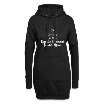 Dandie Dinmont Terrier - Hoodie Dress - black - Front