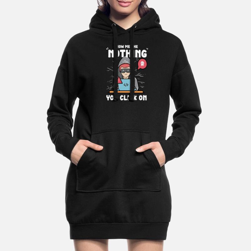 Hacker Programmer Developer Computer Science Hoodie Dress