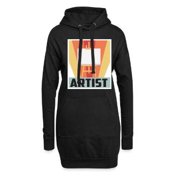 Maler und Lackierer, der Beste und Nervigste Beruf - Hoodie-Kleid - Schwarz - Vorne