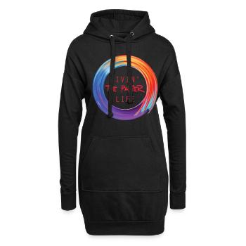 Maler und Lackierer, der Beste und Nervigste Beruf - Hoodie-Kleid - Schwarz - Vorne