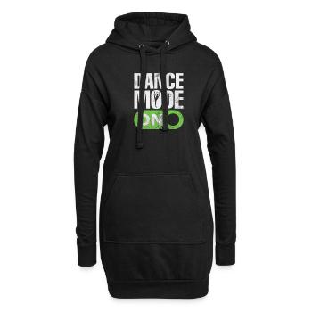 Ballett - Hoodie-Kleid - Schwarz - Vorne