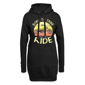 Drift Trike Tricycle Moto Trike pour un - Sweat-shirt à capuche long Femme - noir - Devant